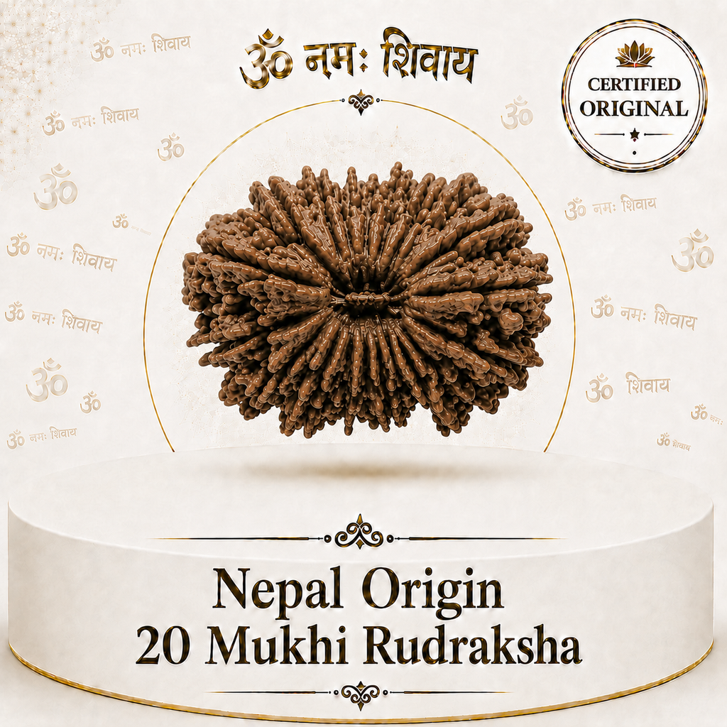 20 Mukhi Rudraksha (Nepal Origin)